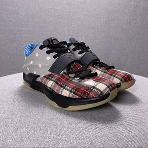Nike KD 7 EXT Plaid & Polka Dot Men’s Size 9 Ice Bottom 726439-600